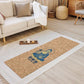 Tapis de yoga Eco 183 x 60 cm - 4mm liège FSC + caoutchouc naturel - BLEU et OR
